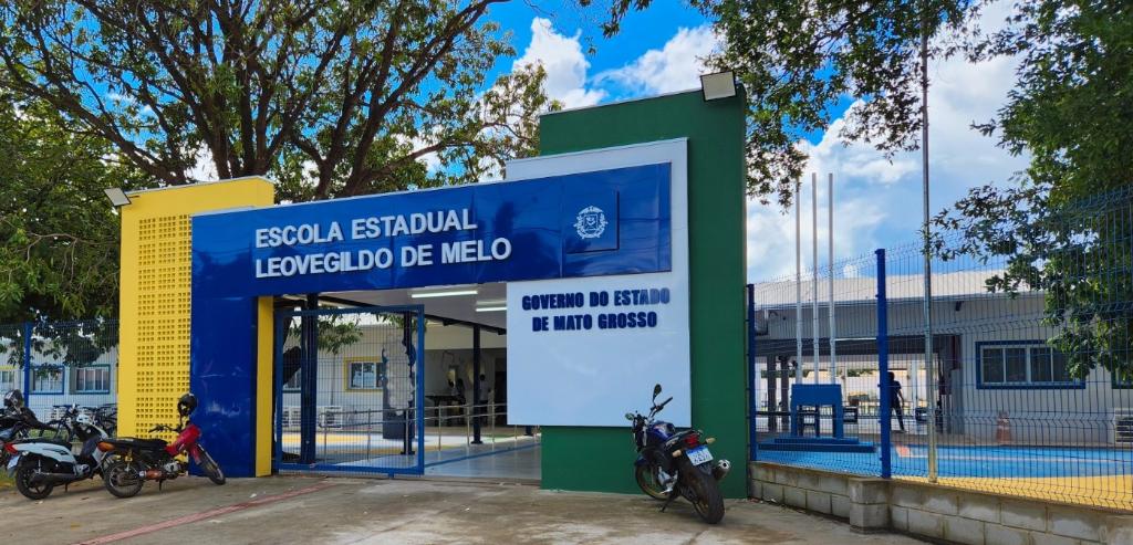 Governo de MT entrega reforma e ampliação da Escola Estadual Leovegildo de Melo nesta sexta-feira (7) - 